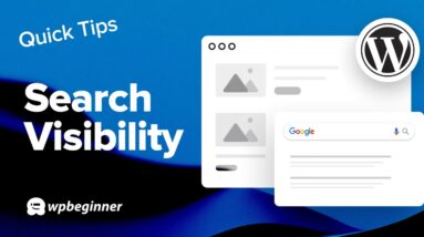 How to Change Search Engine Visibility in WordPress