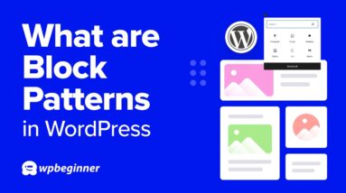 What are Block Patterns in WordPress