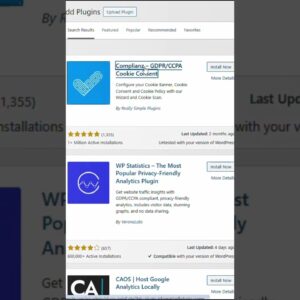Best plugin for cookie consent #shorts #wordpress