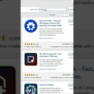 How to install a Yoast SEO plugin #shorts #wordpress