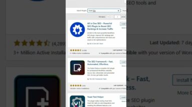 How to install a Yoast SEO plugin #shorts #wordpress
