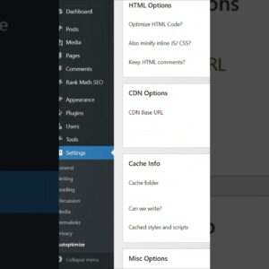 How to Optimize your site’s code in wordpress #wordpress #shorts