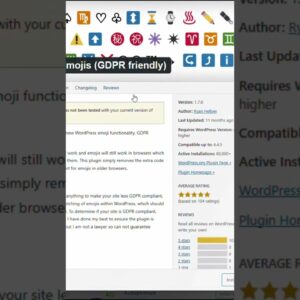 How to use disable emojis in wordpress #wordpress #shorts