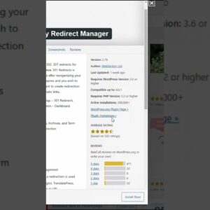 Must have plugin for redirects #shorts #wordpress