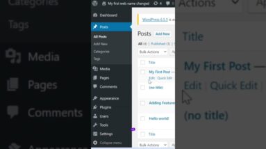 Using WordPress Classic Editor | Classic Editor Basics within 60 Sec #shorts #wordpress