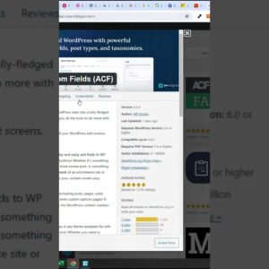 Top plugin for custom fields #wordpress #shorts