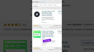 Top social media plugin #wordpress  #shorts