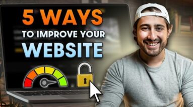 5 Ways To INSTANTLY Improve Your Website  | Beginner’s Website Series | Part 6