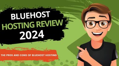 Bluehost Hosting Review 2024 [PROS AND CONS] ✅❌