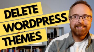 How to DELETE a THEME in WordPress (2024) - 2 Different Methods