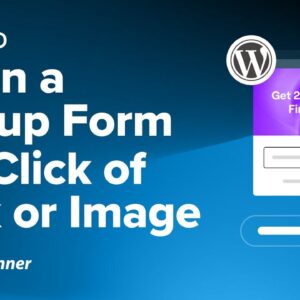 How to Trigger a Popup on an Image or Link Click in WordPress