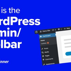 What is the Admin Toolbar in WordPress