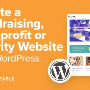 How to Create a Charity, Fundraising, or Nonprofit Website with WordPress (Step by Step)