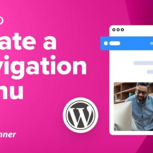 How To Create A Navigation Menu In WordPress