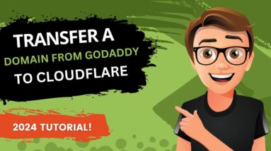 How To Transfer A Domain From GoDaddy To Cloudflare 2024