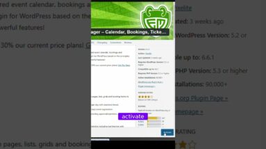 Setting Up Event Booking System In WordPress #shorts #wordpress