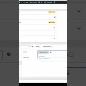Setting Up Related Products In WordPress  #shorts #wordpress