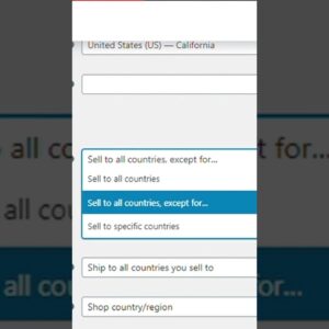 WooCommerce settings in wordpress  #shorts #wordpress