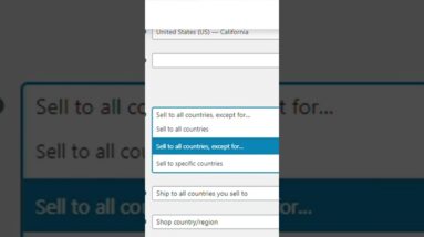 WooCommerce settings in wordpress  #shorts #wordpress