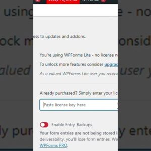 wp forms setting in wordpress #shorts #wordpress