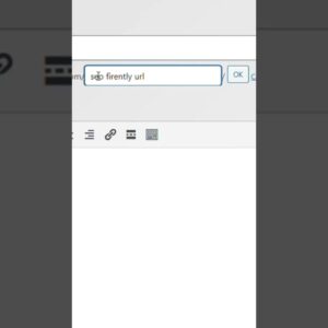 creating Seo friendly URLs in wordpress #shorts #wordpress