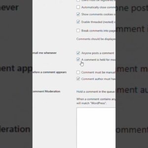 disabling comments on your WordPress site #shorts #wordpress