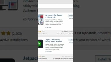 essential plug in for ads management in wordpress #shorts #wordpress