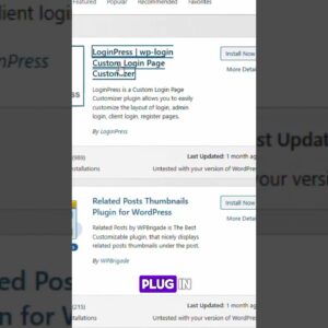 essential plugin for custom login #shorts #wordpress