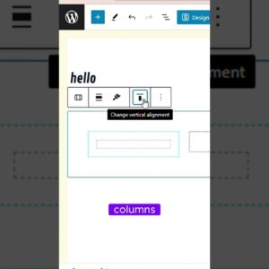 How to add advance columns in WordPress Pages #shorts #wordpress