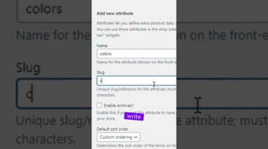 How to add attribute in WordPress #shorts #wordpress