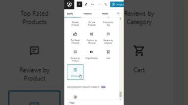 How to add checkout in WordPress Page #shorts #wordpress