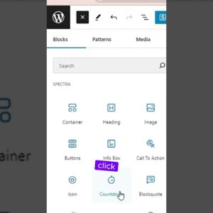 How To Add Countdown In WordPress Pages #shorts #wordpress