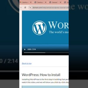 New wordpress tutorials