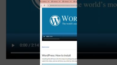 New wordpress tutorials