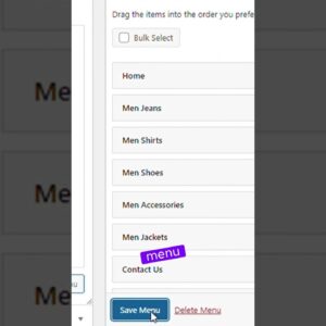 How to create wordpress divi menu and child menu in WordPress #shorts #wordpress