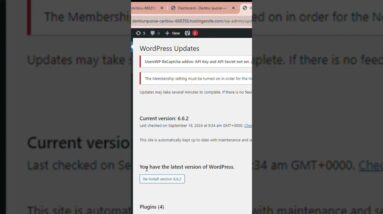 Wordpress security updates in WordPress #shorts #wordpress