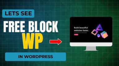 Free Block In WordPress