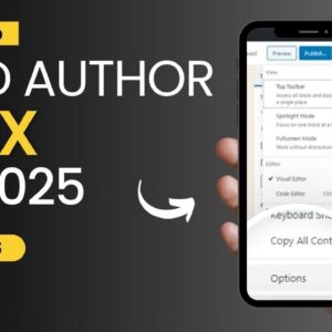 How To Add Author Box In WordPress