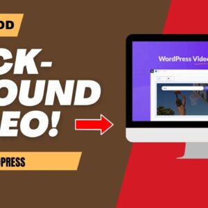 How To Add Background Video In WordPress