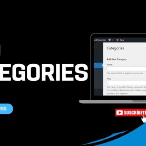 How To Add Categories List In WordPress