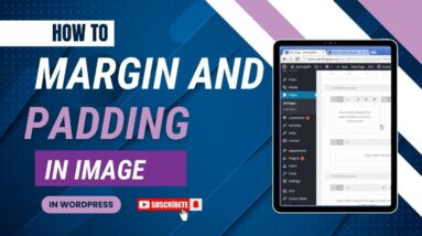 How To Add Margin And Padding In Image In WordPress