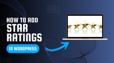 How To Add Star Ratings In WordPress