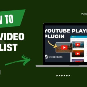 how to add video playlist in wordpress