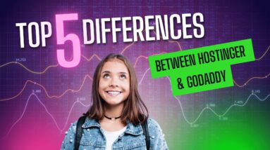 Top 5 Differences Between Hostinger and GoDaddy [2025]