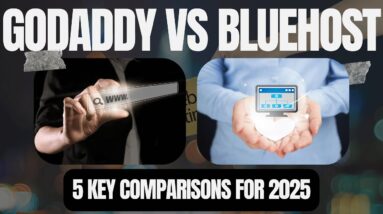 GoDaddy vs Bluehost - 5 Key Comparisons for 2025