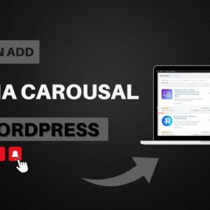 How To Add Media Carousal In WordPress