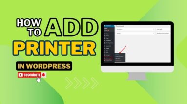 How To Add Printer In WordPress