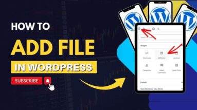 How To Add File In WordPress