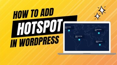 how to add hotspot in wordpress