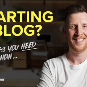 How to Start a Blog in 2025 - What You NEED to Know!